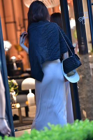 ★棉质长裙美女