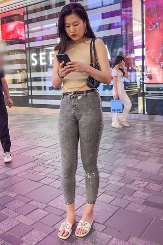 夜拍性感牛仔裤（视频版）